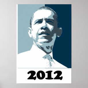 AFFICHE 2012 D'OBAMA