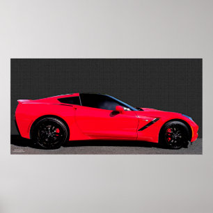 AFFICHE 2015 DE CORVETTE