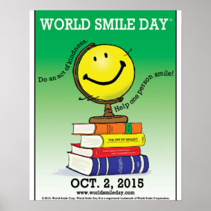 Affiche 2015 de Day® de sourire du monde