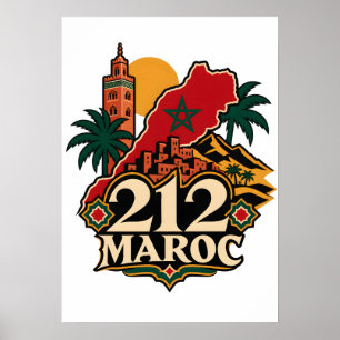 Affiche 212 Maroc