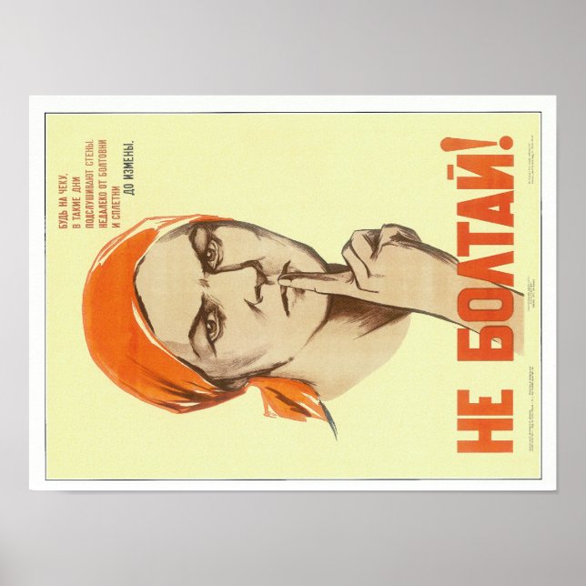 Affiche 2ÈME GUERRE MONDIALE russe (Devant)