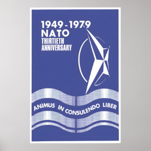 Affiche 30 ans OTAN Animus in consulendo liber