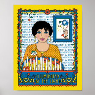 Affiche 8x10 Illuminé par la lumière_B