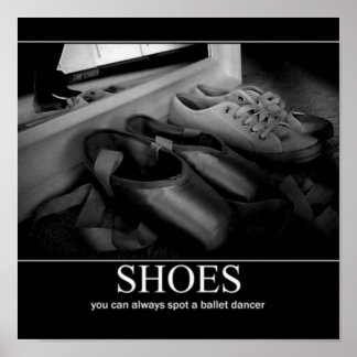 affiche à chaussures pointes 1