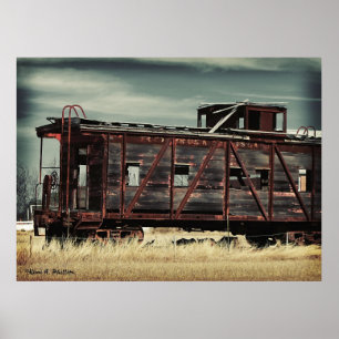 Affiche abandonnée