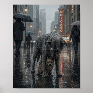 Affiche Abri dans la tempête
