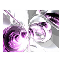 Affiche Abstraite Circumvolution