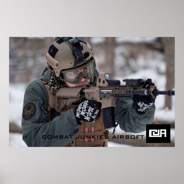 Affiche Airsoft (Devant)