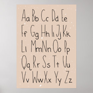 Affiche Alphabet