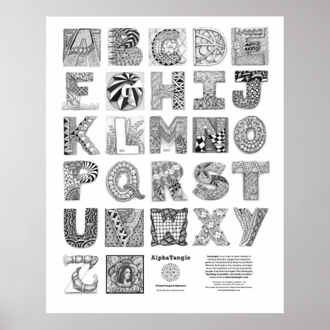 Affiche AlphaTangle (Devant)
