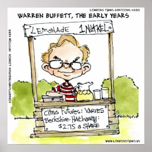 Affiche amusante Lemonade Mega Mogul