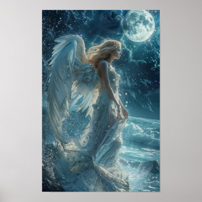 Affiche Angelic Beauty Diffusion Son Ailes (Devant)