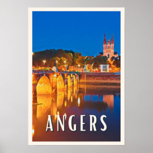 Affiche Angers Photo Vintage 