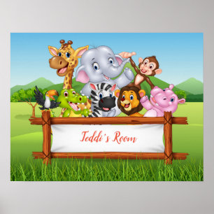 Affiche animalière