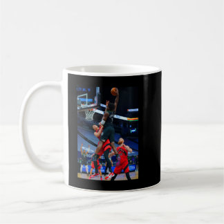 Affiche Anthony Edwards Dunk sur Yuta Watanabe Kaffeetasse