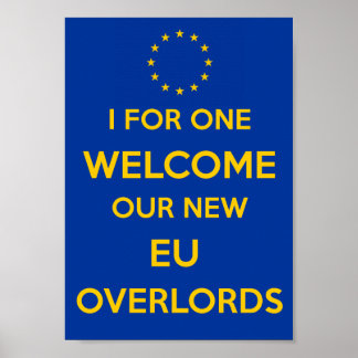 Affiche anti-Brexit pour le Resteur dans votre vie