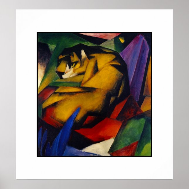 Affiche Art Vintage Le Tigre (Devant)
