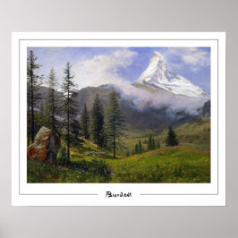 Affiche artistique Albert Bierstadt Zedign #271