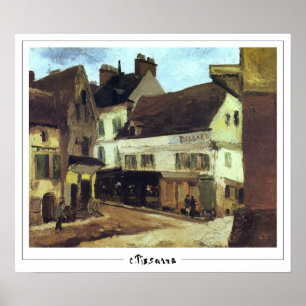 Affiche artistique de Camille Pissarro Zedign #179