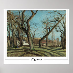 Affiche artistique de Camille Pissarro Zedign #7