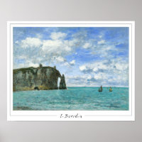 Affiche artistique Eugène Boudin Zedign #13