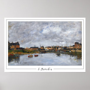 Affiche artistique Eugène Boudin Zedign #190