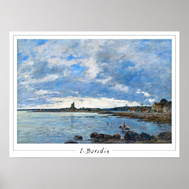 Affiche artistique Eugène Boudin Zedign #27 (Devant)