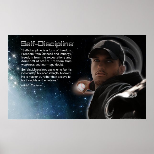 Affiche autodiscipline (Devant)