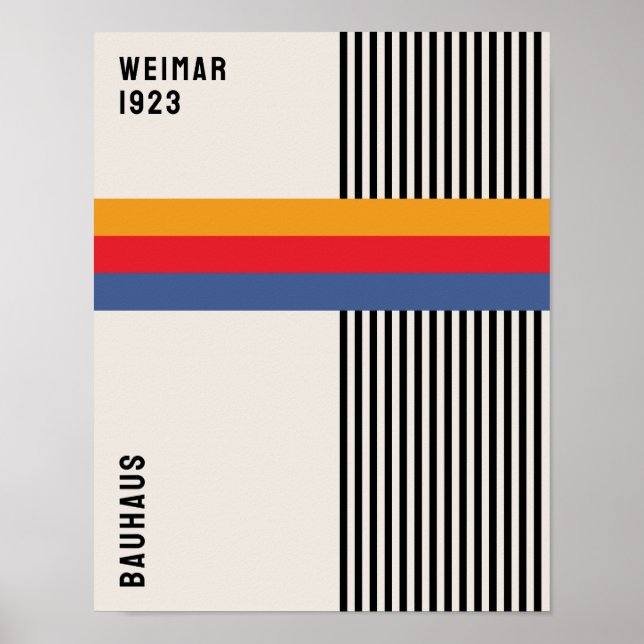 Affiche Bauhaus, Bauhaus Exhibition 1923 B30 (Devant)