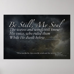 Affiche "Be Still My Soul"
