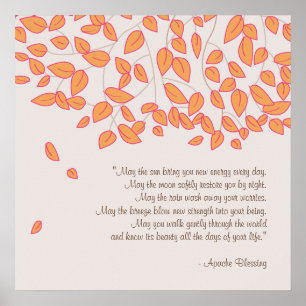 Affiche Bénédiction d'Apache