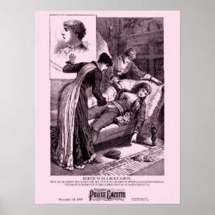 Affiche Bertie de gazette de police