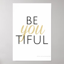 affiche beYOUtiful