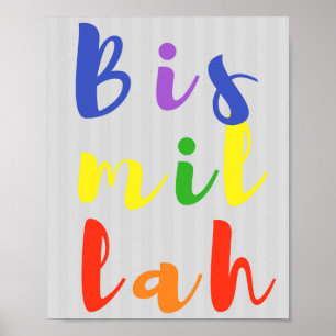 Affiche Bismillah