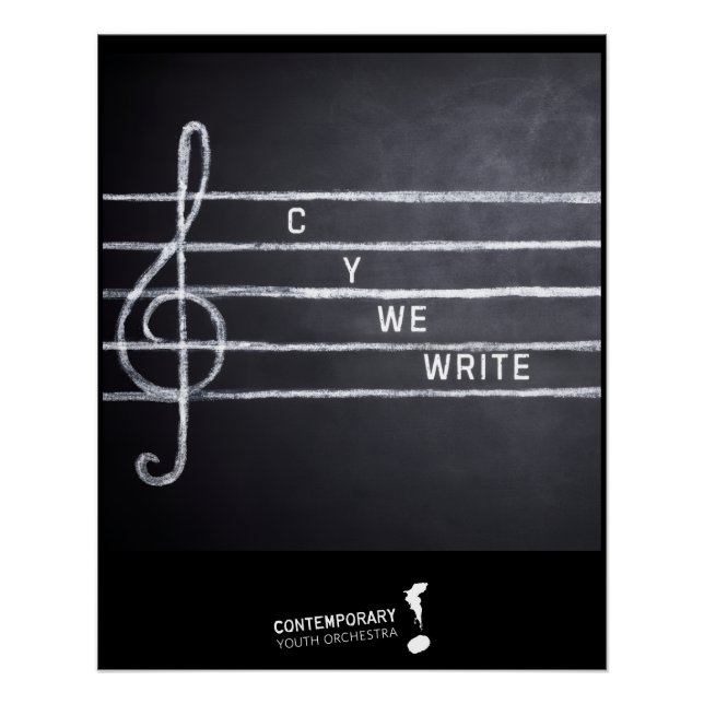 Affiche C Y We Write (Devant)
