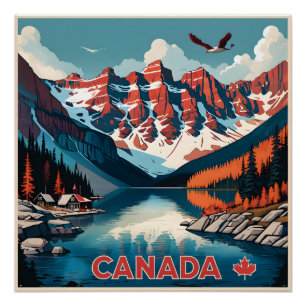 Affiche Canada Travel
