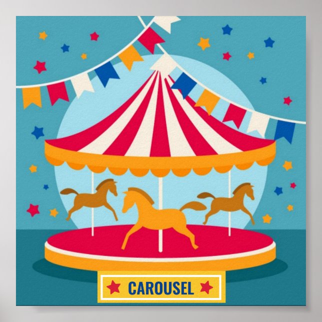 Affiche - Carrousel (Devant)