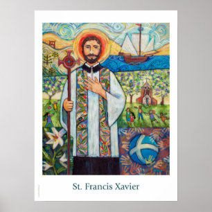Affiche catholique St. Francis Xavier