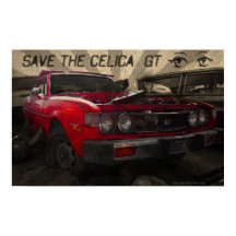 Affiche Celica GT
