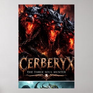 Affiche Cerberyx Chasseur de Trois Âmes