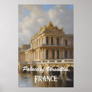 Affiche   Château de Versailles   France