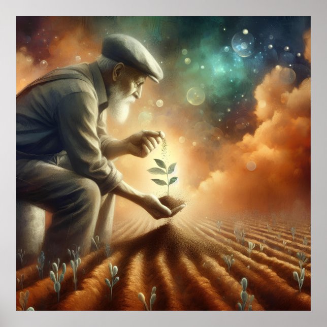 Affiche "Chemin de la croissance" (Devant)