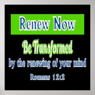Affiche Christian Renew Now