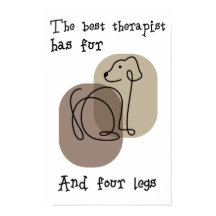 Affiche citation pour amateurs de chiens
