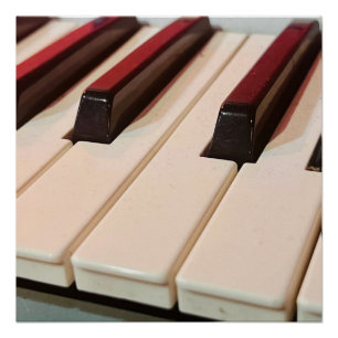 Affiche Clavier de Piano