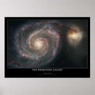 Affiche colossale d'astronomie de galaxie de