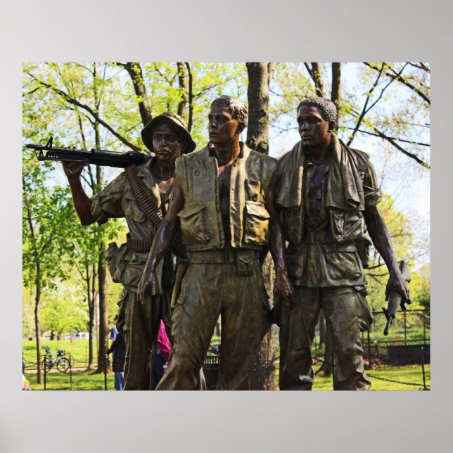 Affiche commémorative de la guerre du Vietnam (Devant)