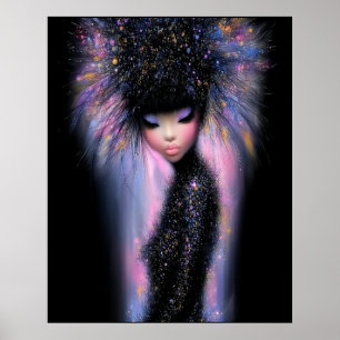Affiche Cosmic Diva Stellar Glow