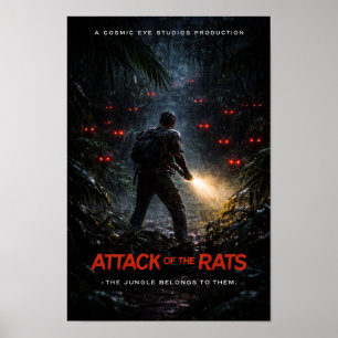 Affiche Cosmic Eye – Survie Horreur Jungle