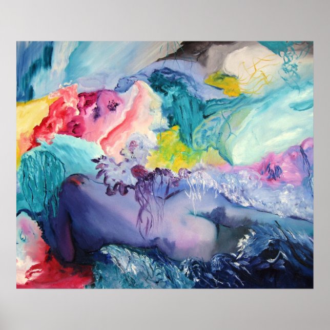 Affiche couleur surréalisme (Devant)